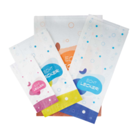 Bäckerfaltenbeutel weiß echt lecker