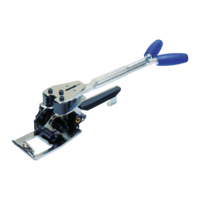 Spann- und Verschlussgerät für PP Umreifungsbänder