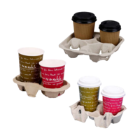 Cup Carrier aus Papierfaser