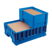 Deckel aus Wellpappe für Kunststoff KLT Behälter