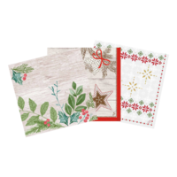 Duni Klassik-Servietten - 40x40 cm - Weihnachten