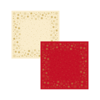 Duni Mitteldecken - 84 x 84 cm - Gastropackung Weihnachten