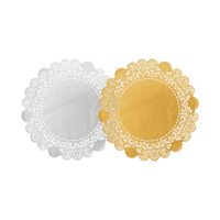 Tortenspitzen und Plattenpapiere