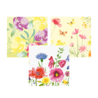 Duni Zelltuch-Servietten - 33x33 cm - Sommer