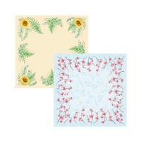 Dunicel - Mitteldecken - 84 x 84 cm - 20er Pack - Frühling