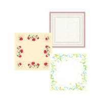 Dunicel-Mitteldecken - 84 x 84 cm - Motive 20er Pack
