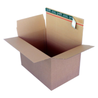 Versandkartons mit Selbstklebeverschluss