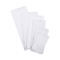 Flachbeutel weiß aus Cellulose