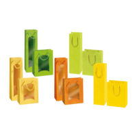 Flaschen-Tragetaschen mit Linienprägung