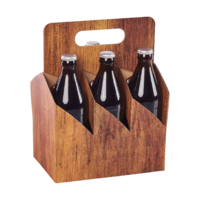 Flaschenträger Timber für Bier und Saft