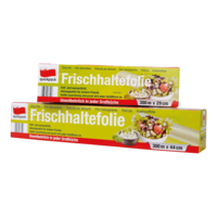 Frischhaltefolie - Polyethylen im Spender mit Abreiss-Schiene