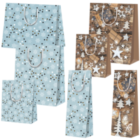 Geschenk-Tragetaschen matt - Weihnachten