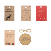 Geschenkanhänger - Weihnachten