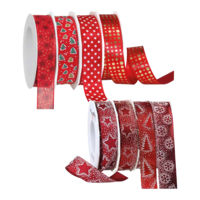 Geschenkbänder rot - Weihnachten