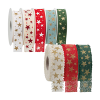 Geschenkband Sterne - Weihnachten