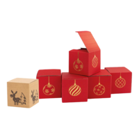 Geschenkboxen offene Welle - Weihnachten