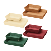 Geschenkkörbe 4-eckig flach Seta