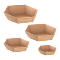 Geschenkkörbe 6-eckig Wintertime - Weihnachten