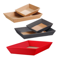 Geschenkkörbe offene Welle flach