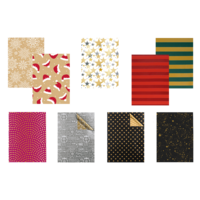 Geschenkpapiere Kurzrollen Weihnachten 50 m