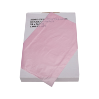 HDPE-Zuschnitte lachsfarben und geprägt