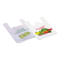 Hemdchen-Tragetaschen weiß Spargel- oder Obstmotiv