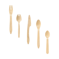 Holzbesteck gewachst