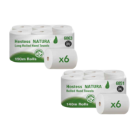 Hostess® NATURA Rollenhandtücher