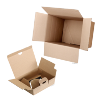 Wellpapp-Karton mit Automatikboden 1-wellig und 2-wellig