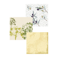 Klassik-Servietten mit Motiv - 40 x 40 cm