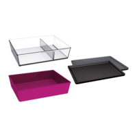 Mehrwegschalen rechteckig