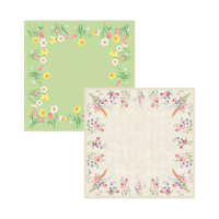 Dunicel - Mitteldecken - 84 x 84 cm - Frühling