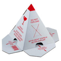 Palettenhütchen mit Warndruck