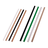 Papier - Trinkhalme Unifarben