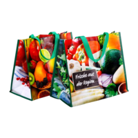 Permanent-Tragetasche mit Obstmotiv