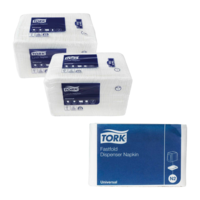 Tork Universal Zelltuchservietten 1-lagig weiß