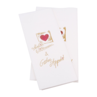 Serviettentaschen Herzlich Willkommen