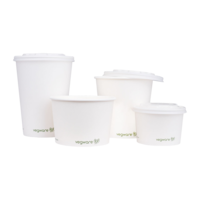 Suppenbecher Vegware weiß