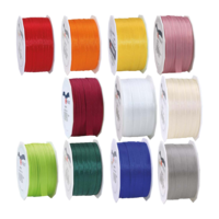 Taftband seidenmatt mit Webkante