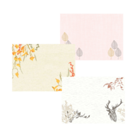 Duni Tischsets aus Dunicel und Papier - Herbst