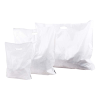 Tragetaschen LDPE mit Griffloch