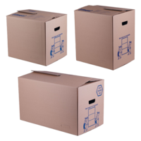 Umzugskartons mit Tragegriffe 2-wellig