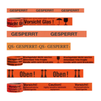 Warnklebebänder PVC