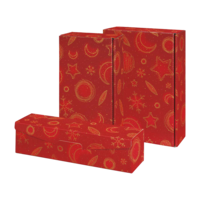 Weinkartons Christmas rot - Weihnachten