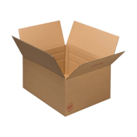 Wellpapp-Faltkartons quadratisch