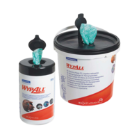 Wypall Reinigungstücher vorgetränkt grün