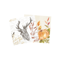 Duni Zelltuch-Servietten - 33x33 cm - Herbst